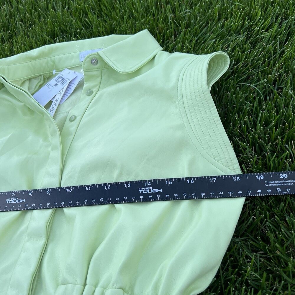 House of Harlow 1960 Light Lime Green Sleeveless Dress - Picture 5 of 14